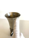 SouthernVintageWares>>>Vintage Pewter Wolf Stirrup Goblet