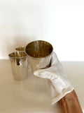 Vintage Julep Cups by Leonard (4), Silver-Plated Julep Cups