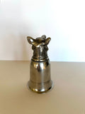 Vintage Fox Stirrup Cup, Pewter Fox Stirrup Cup